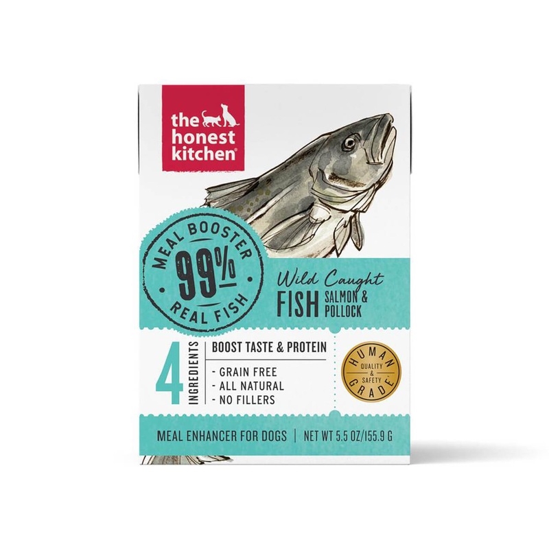 The Honest Kitchen Meal Booster (Pour Over) 99% Salmon & Pollock 5.5 oz