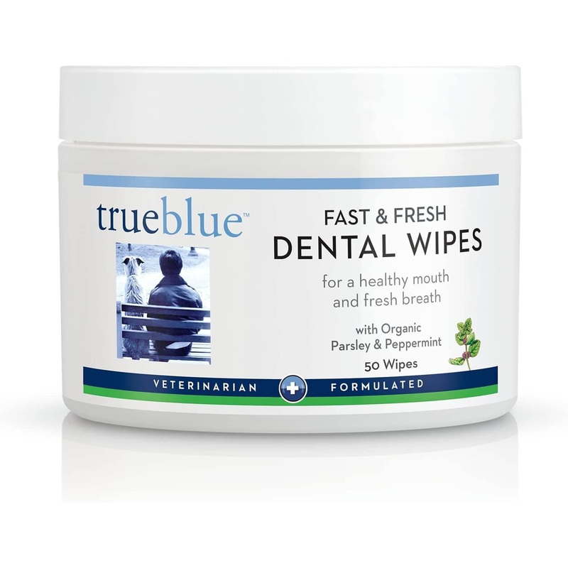 TrueBlue Fast and Fresh Dental Swipes, 50 Pads