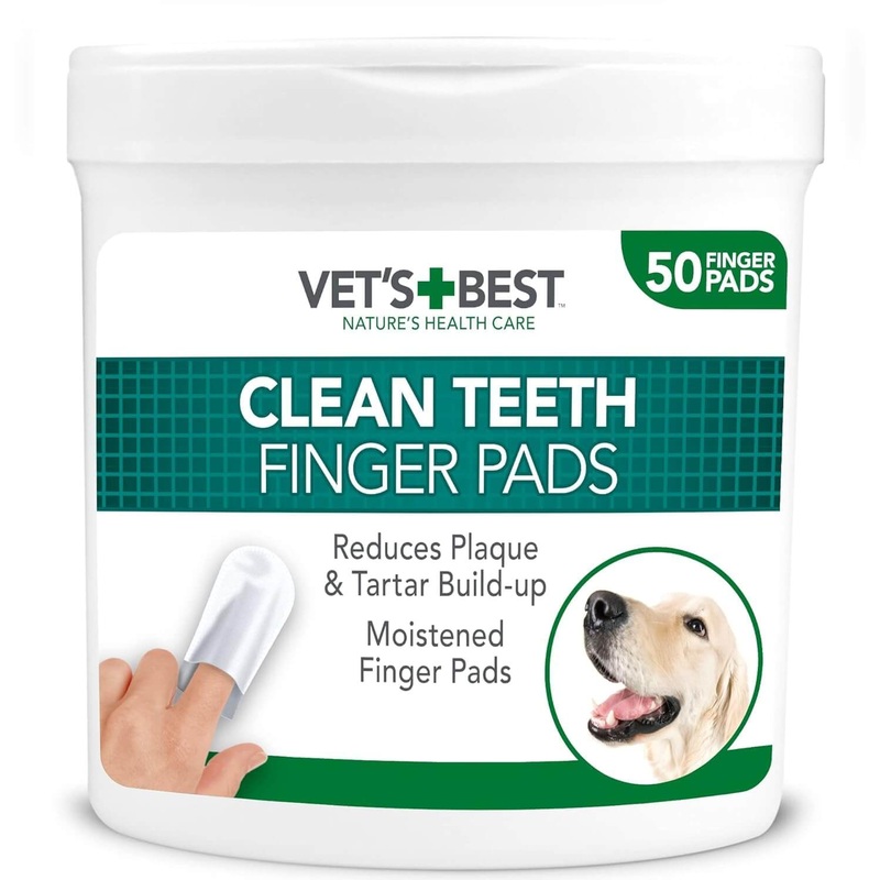 Vet's Best Dental Care Finger Wipes