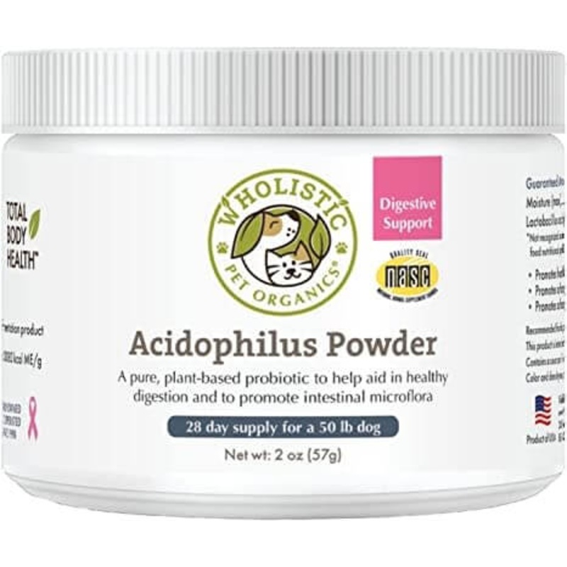 Wholistic Pet Organics Acidophilus, 2 oz