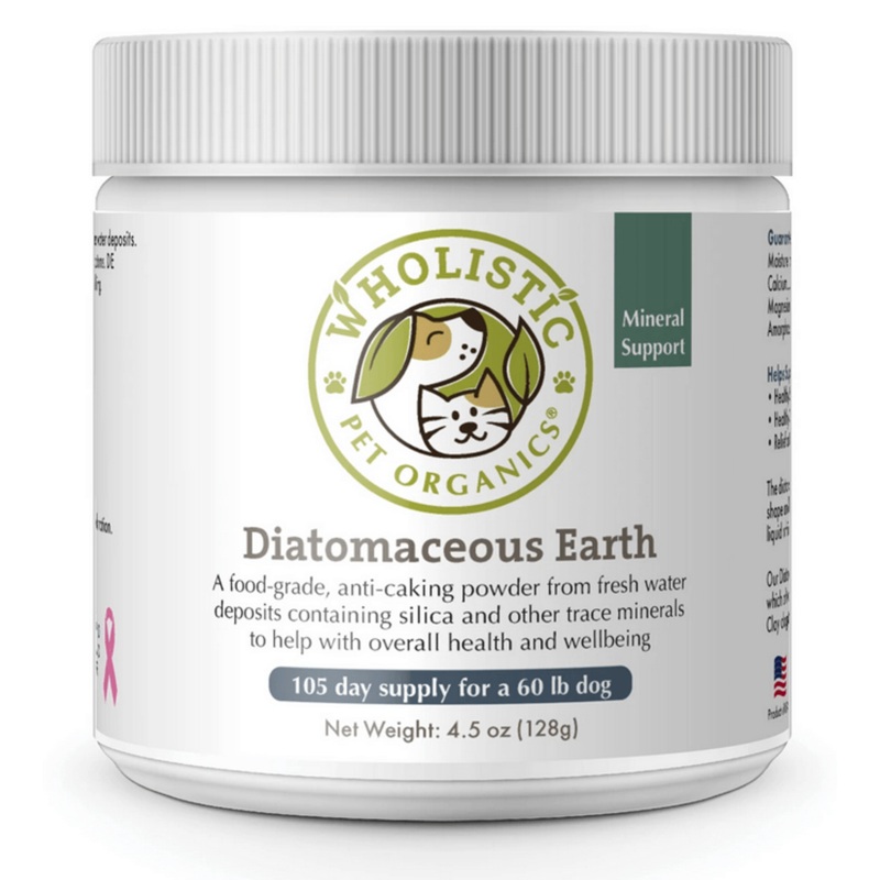 Wholistic Pet Organics Diatomaceous Earth, 4.5 oz