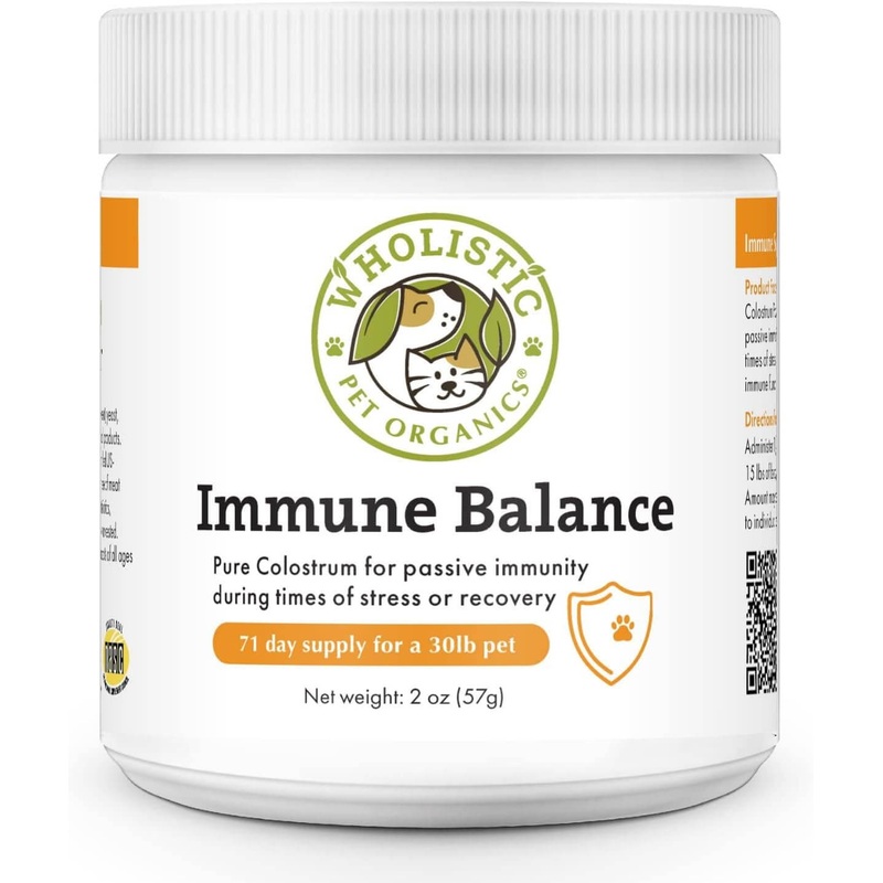 Wholistic Pet Organics Immune Balance 2 oz