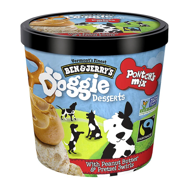 Ben & Jerry's Frozen Doggie Dessert Ponch's Mix