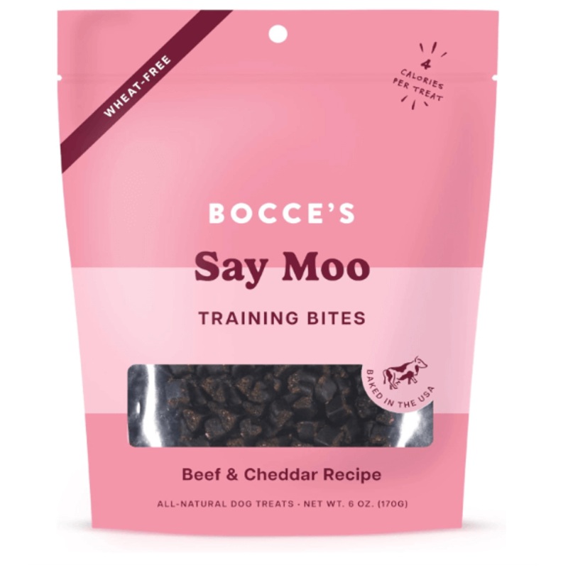Bocce's Bakery Say Moooo Everyday Training Bites, 6 oz