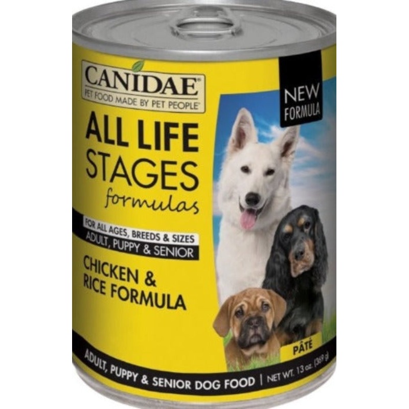 Canidae Chicken and Rice Dog Food 13oz