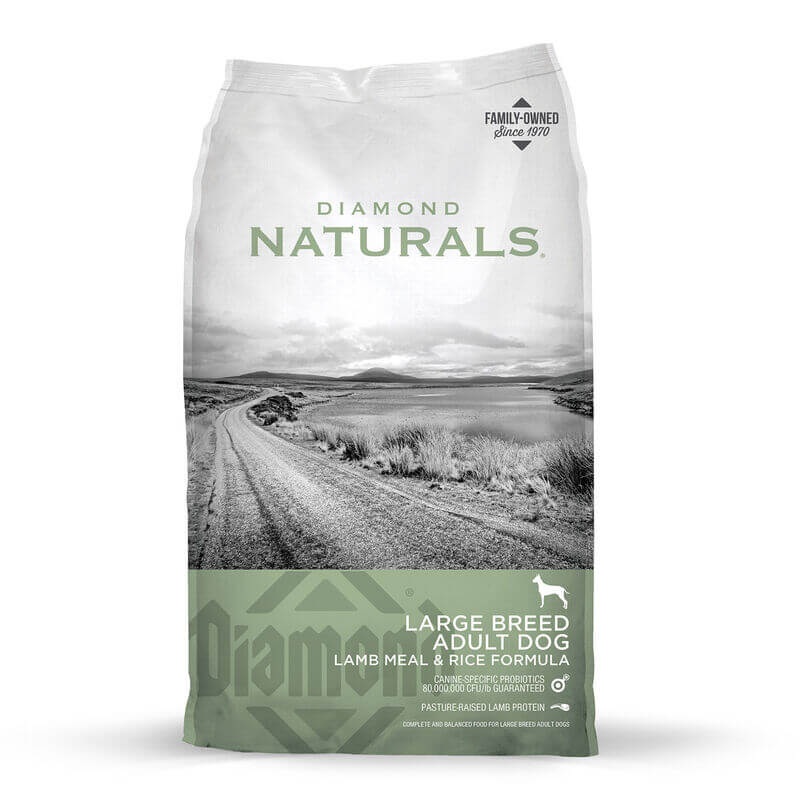Diamond Naturals Large Breed Adult Lamb & Rice, 40lb