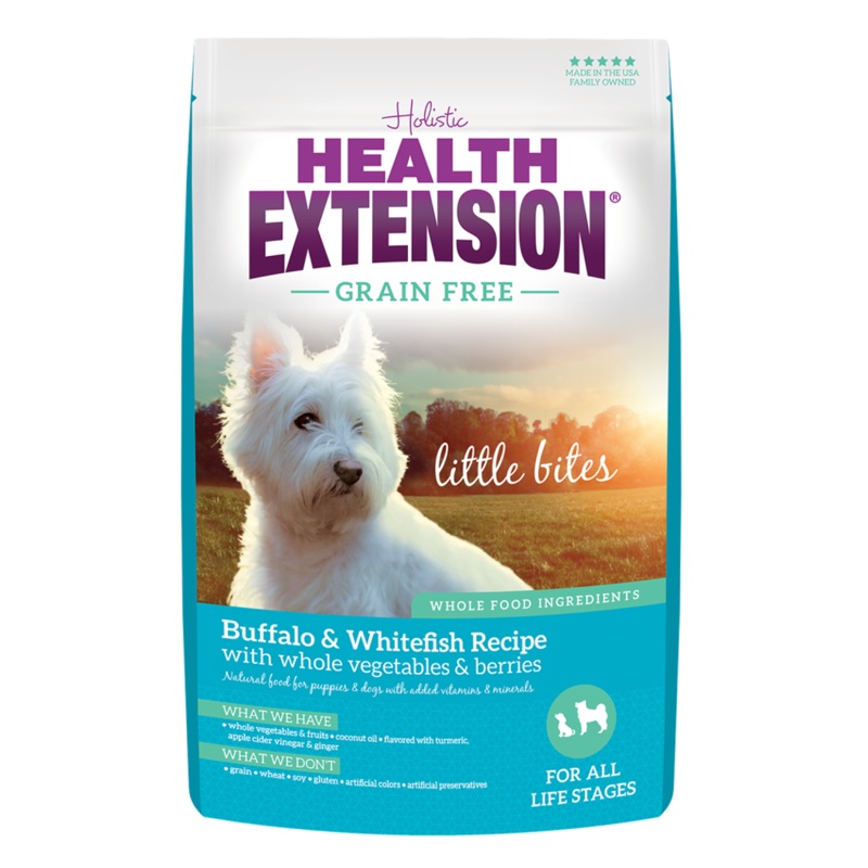 Health Extension Grain-Free Buffalo & Whitefish Little Bites