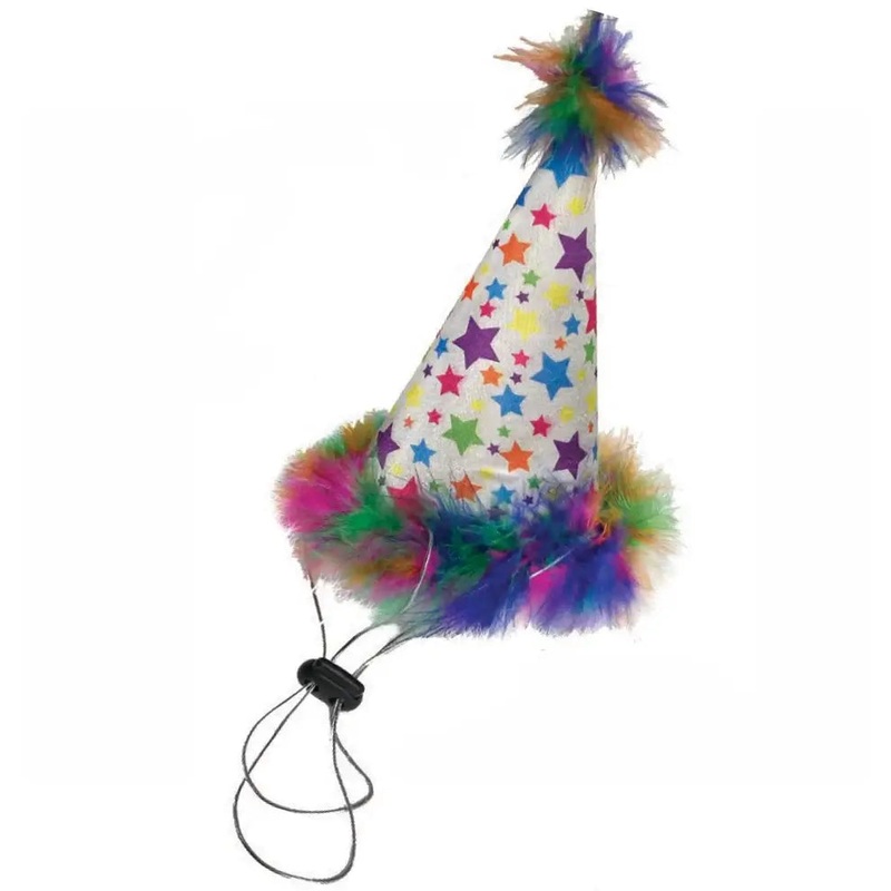 Huxley & Kent Happy Barkday Party Hat - Stars