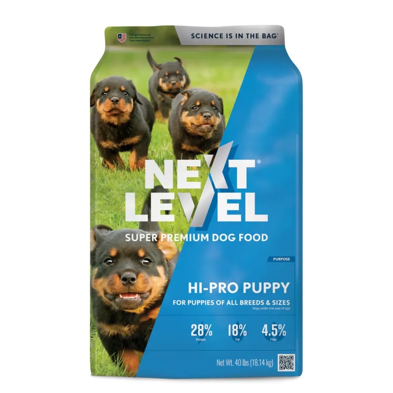 Next Level Hi-Pro Puppy Dry Dog Food 40 lb
