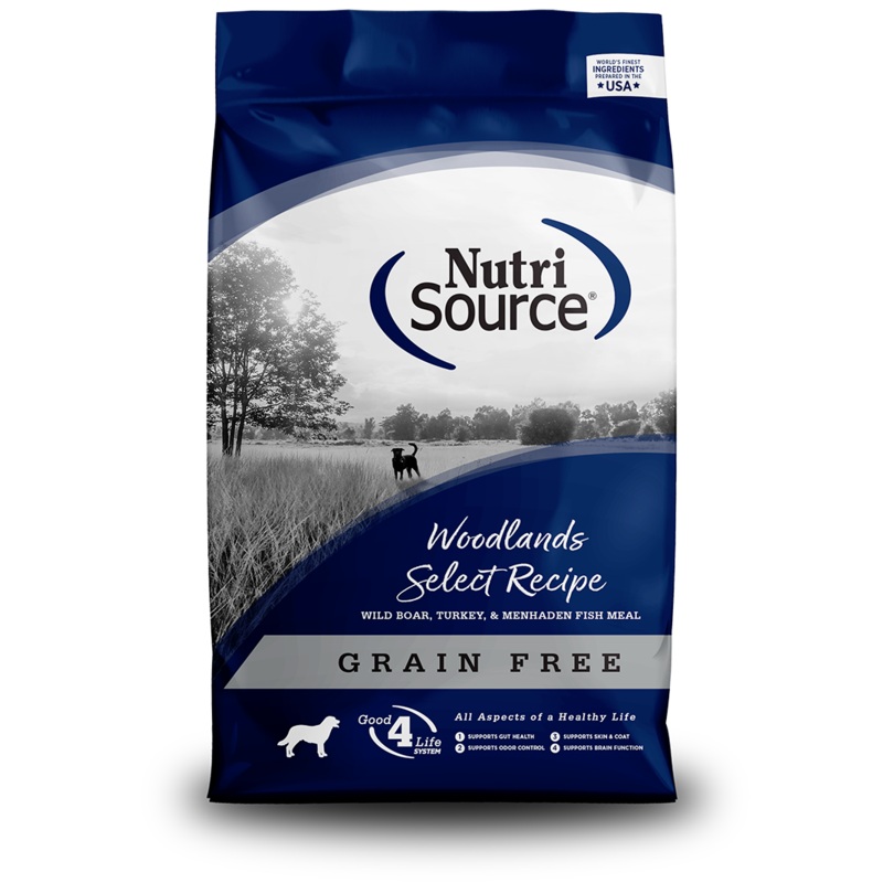 NutriSource Grain Free Woodlands Select Recipe Dog Food