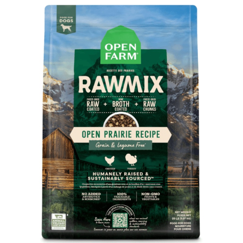 Open Farm RawMix Grain Free Open Prairie Dog Food