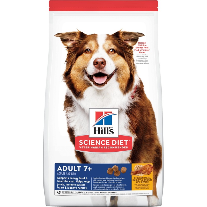 Science Diet Adult 7+ Chicken & Barley Recipe dog food