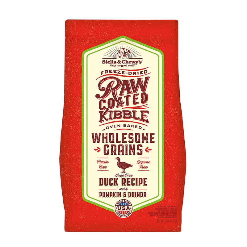 Stella & Chewy's Raw Coated Kibble with Wholesome Grains - Duck