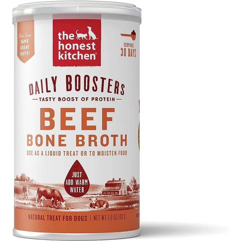 The Honest Kitchen Daily Boosters Instant Beef Bone Broth 3.6 oz
