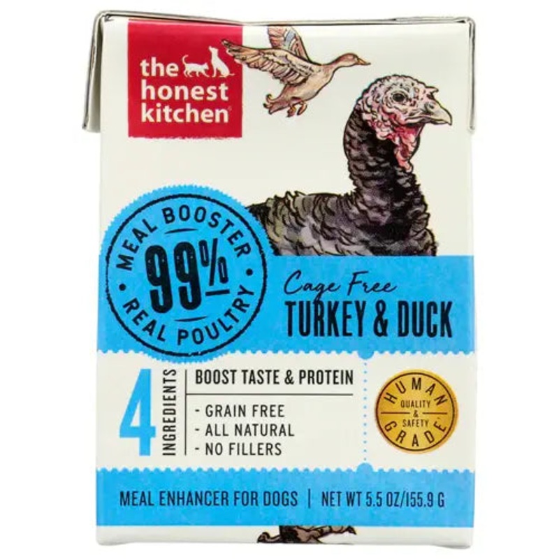 The Honest Kitchen Meal Booster (Pour Over) 99% Turkey & Duck 5.5 oz