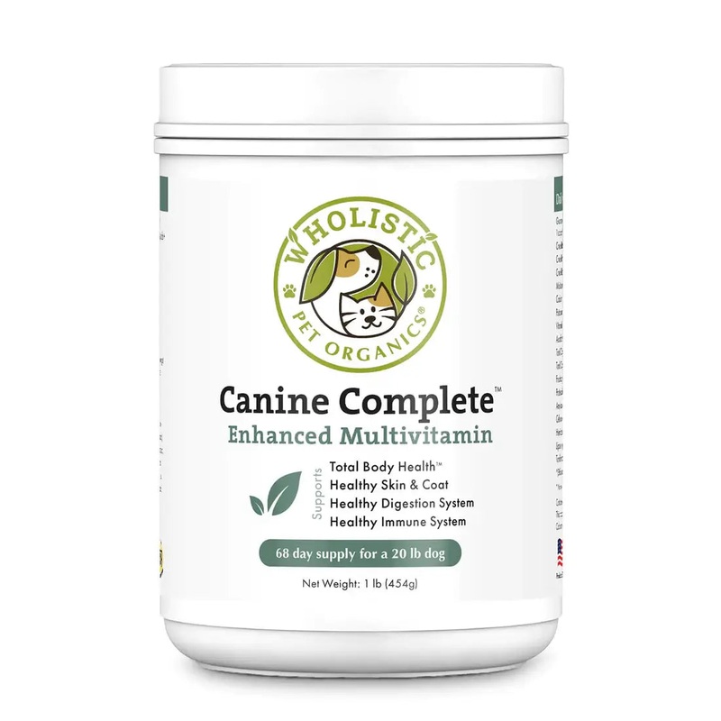 Wholistic Pet Organics Canine Complete Enhanced Multivitamin Powder