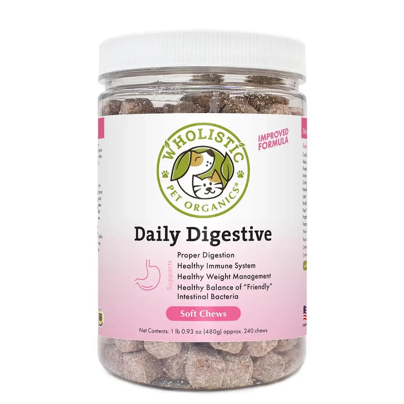 Wholistic Pet Organics Daily Digestive Soft Chews