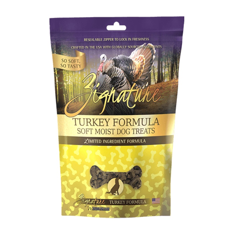 Zignature Soft Moist Treats: Turkey