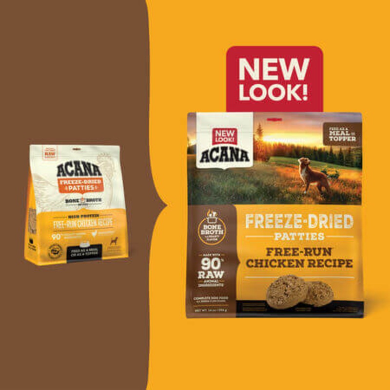 Acana Freeze-Dried Dog Food, Free-Run Chicken Recipe