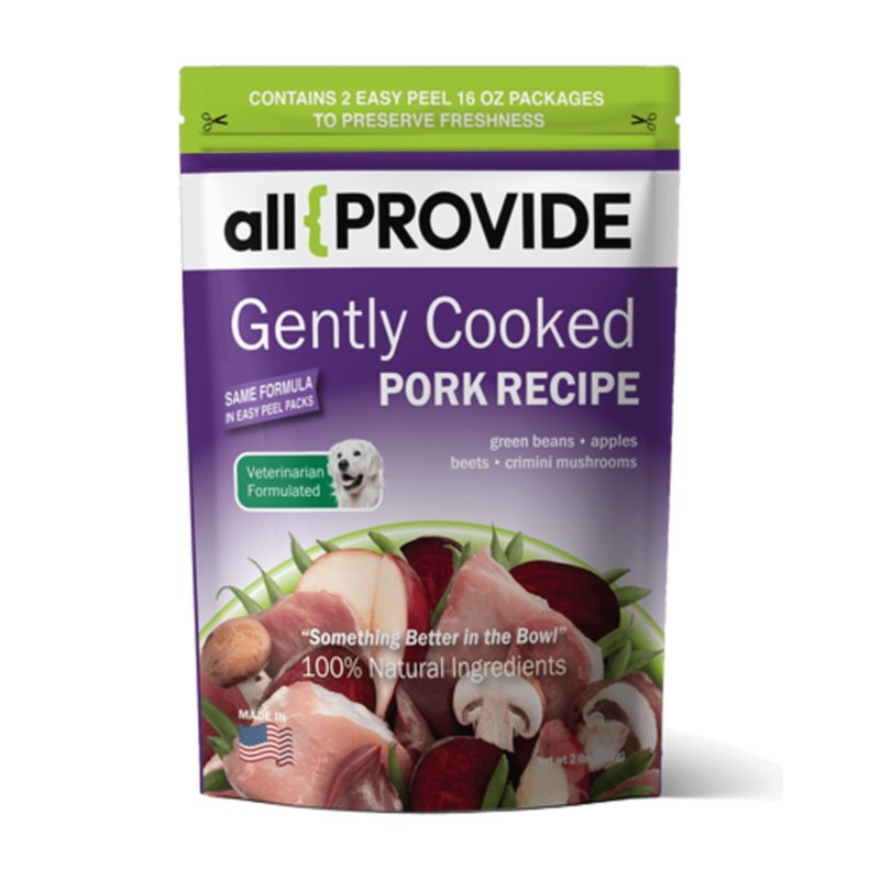 All Provide Frozen Gently Cooked Pork Recipe 2lb