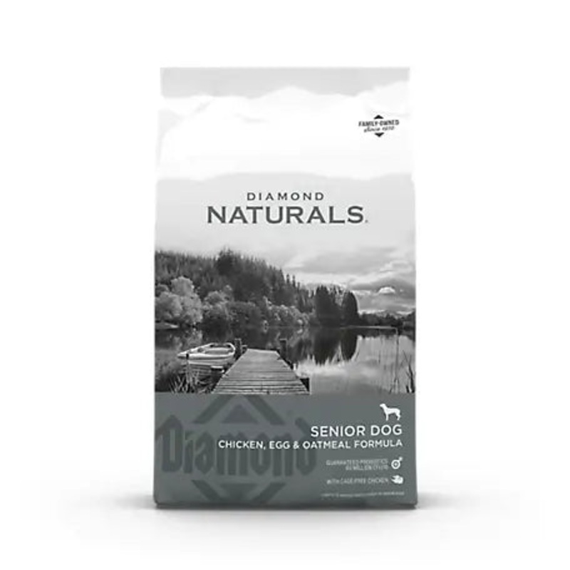 Diamond Naturals Senior Chicken, Egg, & Oatmeal, 35lb