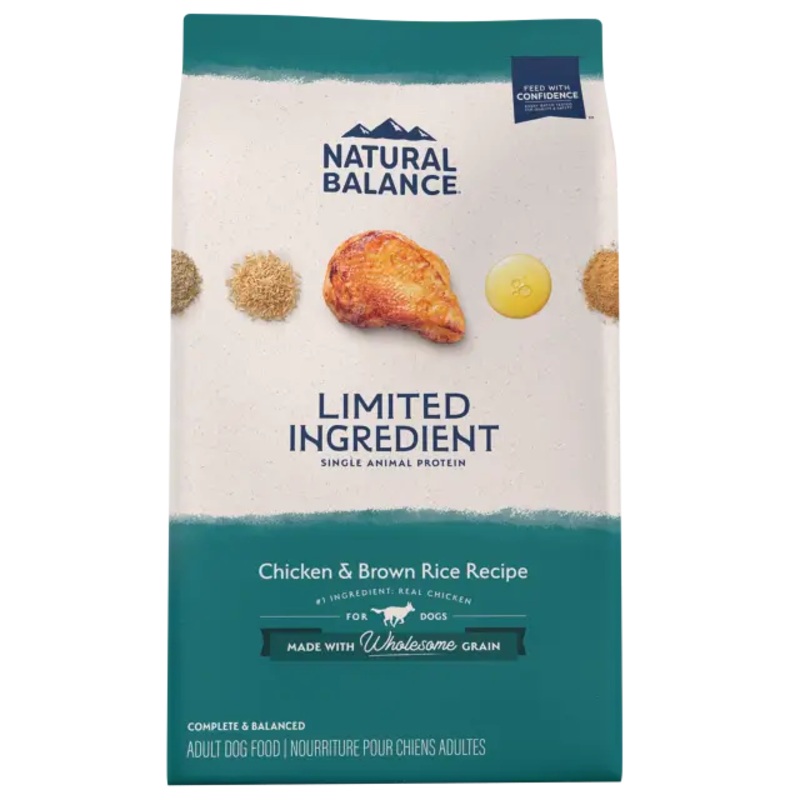 Natural Balance Limited Ingredient Diet Chicken & Brown Rice Dry Dog Food