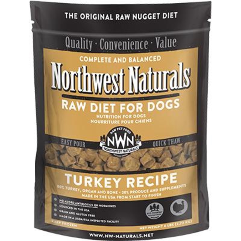 Northwest Naturals Freeze-Dried Raw Turkey Nuggets