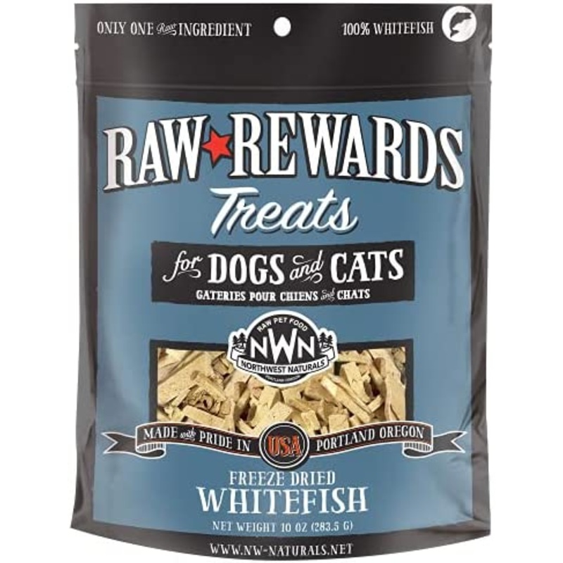 Northwest Naturals Raw Rewards Freeze-Dried Whitefish Treat