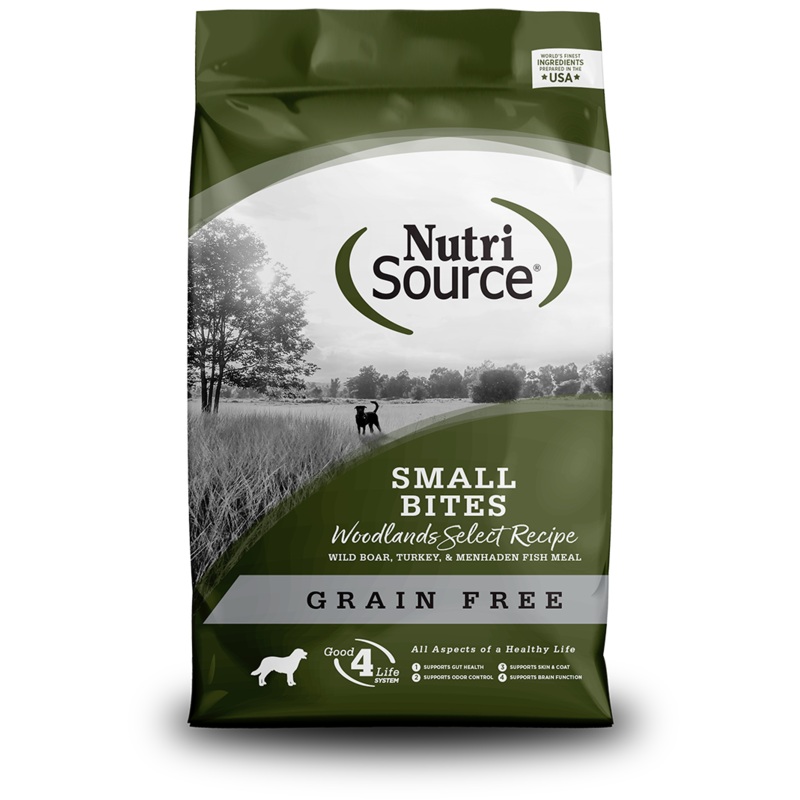 NutriSource Grain Free Woodlands Select Small Bites Woodlands Select Dry Dog Food 4 lb