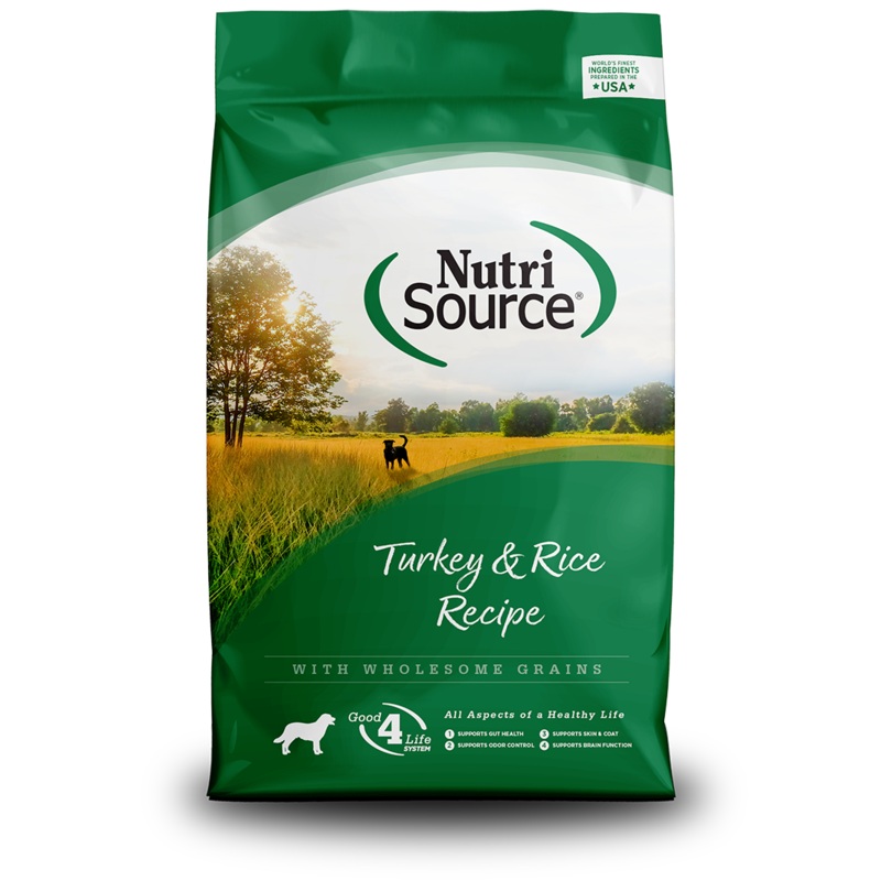 NutriSource Turkey & Rice Recipe Dog Food