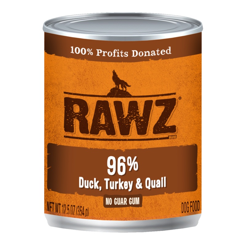 Rawz 96% Duck, Turkey & Quail 12.5oz