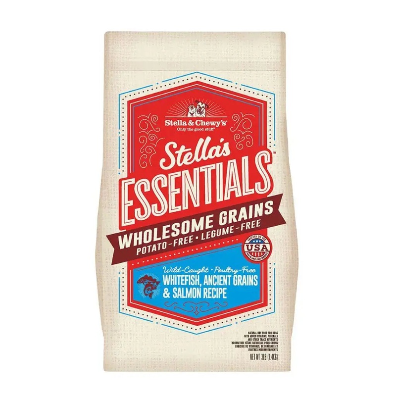 Stella & Chewy's Wholesome Essentials Whitefish, Ancient Grains & Salmon