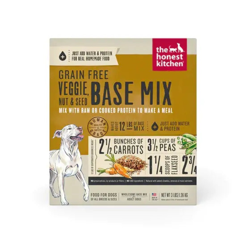 The Honest Kitchen Grain Free Fruits, Vegetables, & Nuts Base Mix 7 lb box