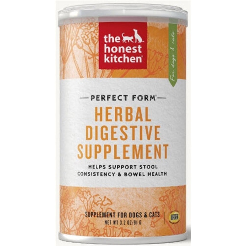 The Honest Kitchen Perfect Form Herbal Digestive Supplement 3.2 oz