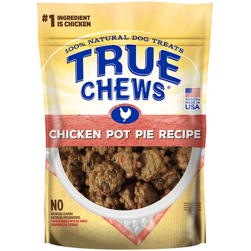 True Chews Chicken Pot Pie Recipe Dog Treats, 12 oz