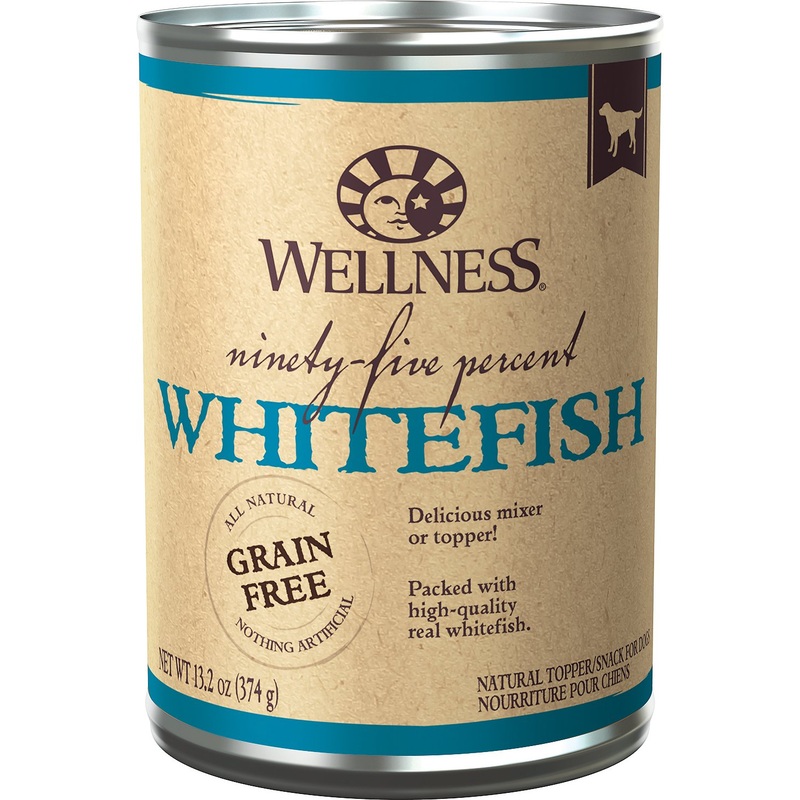 Wellness 95% Whitefish Dog Food 13.2 oz