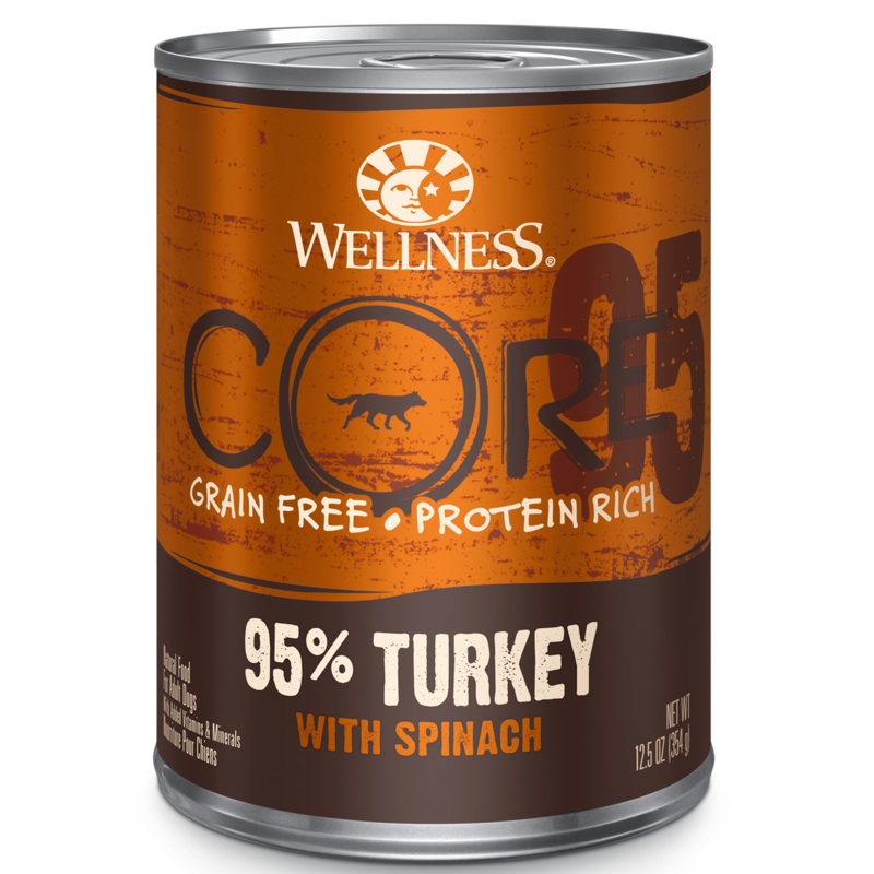 Wellness Core 95% Turkey/ Spinach 12 oz