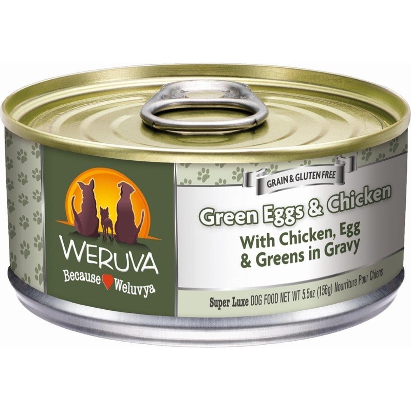 Weruva Green Egg and Chicken Dog Food 5 oz