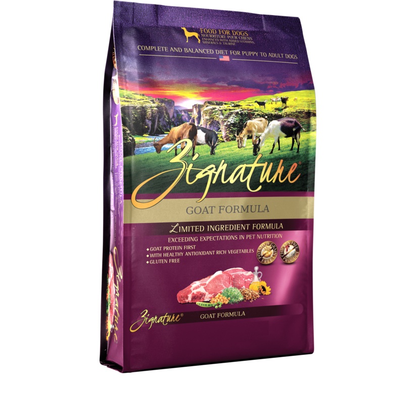 Zignature Goat Formula Dry Dog Food