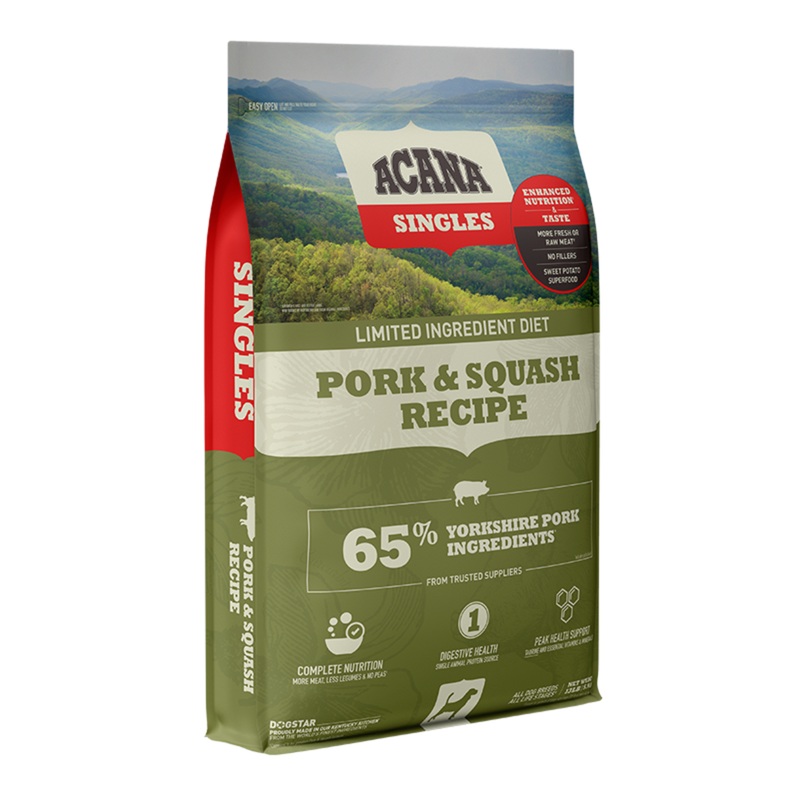 Acana Singles Pork and Squash Recipe Dry Dog Food