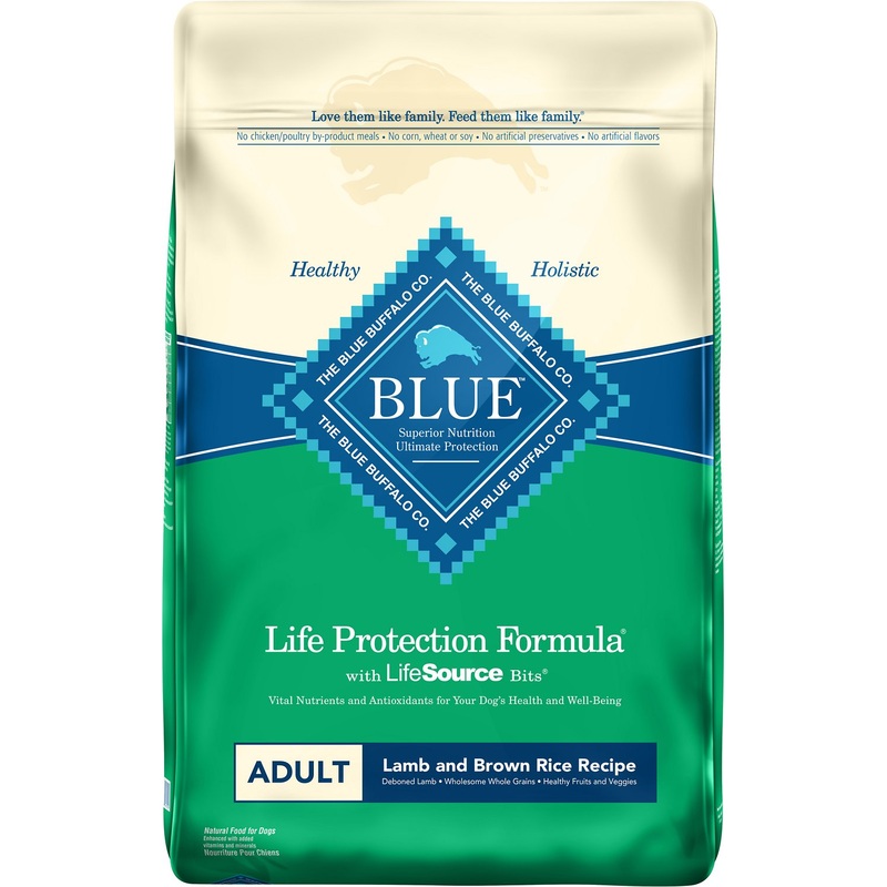 Blue Buffalo Life Protection Adult Lamb and Brown Rice Dry Dog Food 30lb