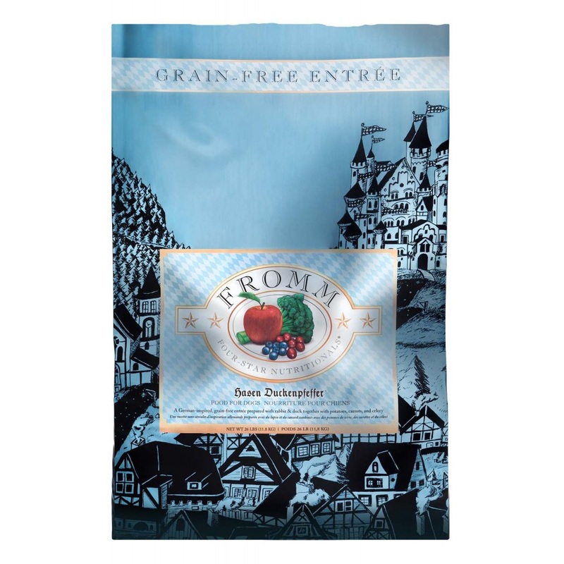 Fromm 4 Star Grain Free Dog Food, Hasen Duckenpfeffer Recipe