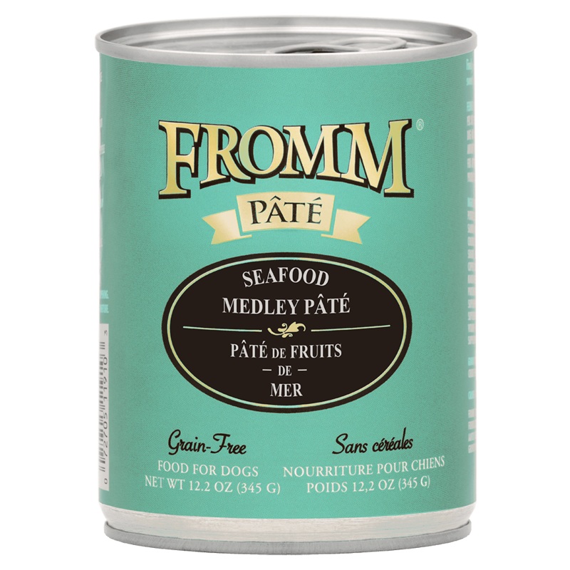 Fromm Dog Can, Seafood Medley Pt 12.2oz