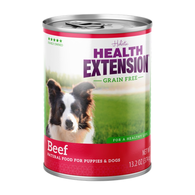 Holistic Health Extension Grain Free Beef Canned Dog Food, 12.5oz
