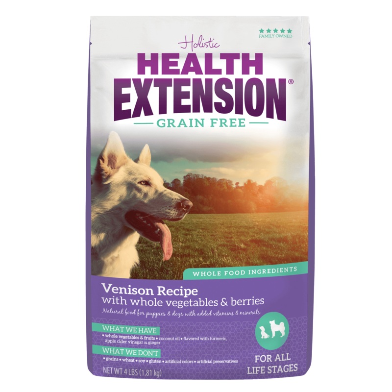 Holistic Health Extension Grain Free Venison Dog Food