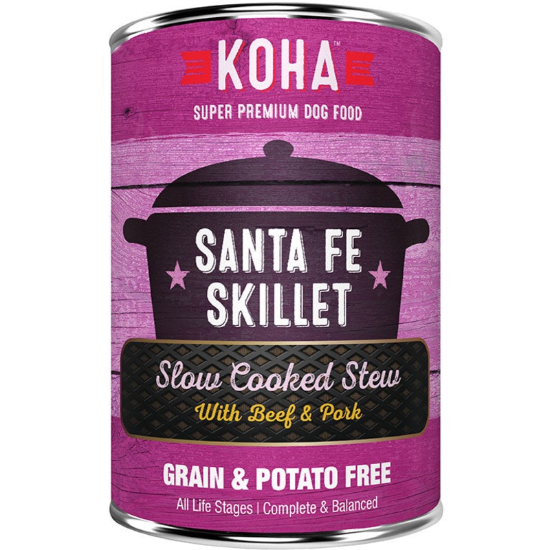 Koha Dog Can Santa Fe Skillet Beef Pork 12.7oz