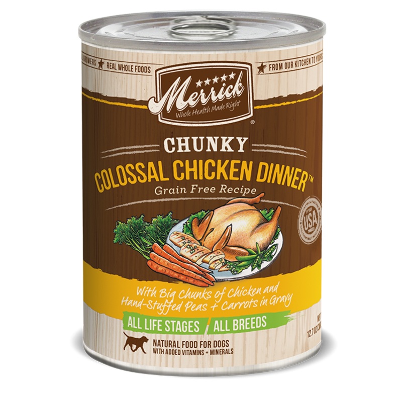Merrick Chunky Colossal Chicken Dinner 12.7 oz
