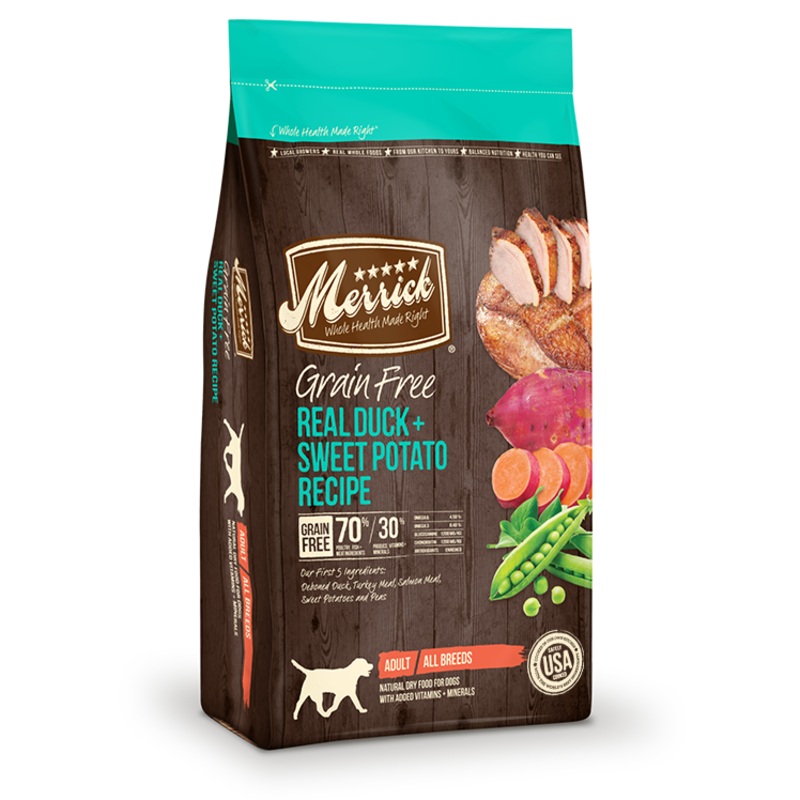 Merrick Grain-Free Duck and Sweet Potato Dry Dog Food