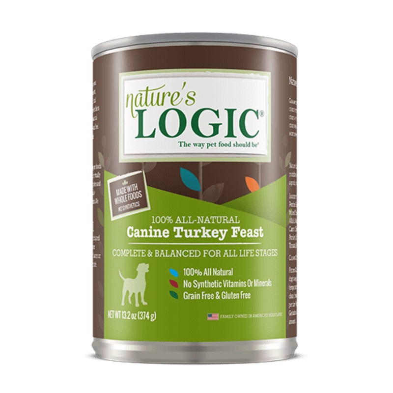 Nature's Logic Canine Turkey Feast, 13.2 oz