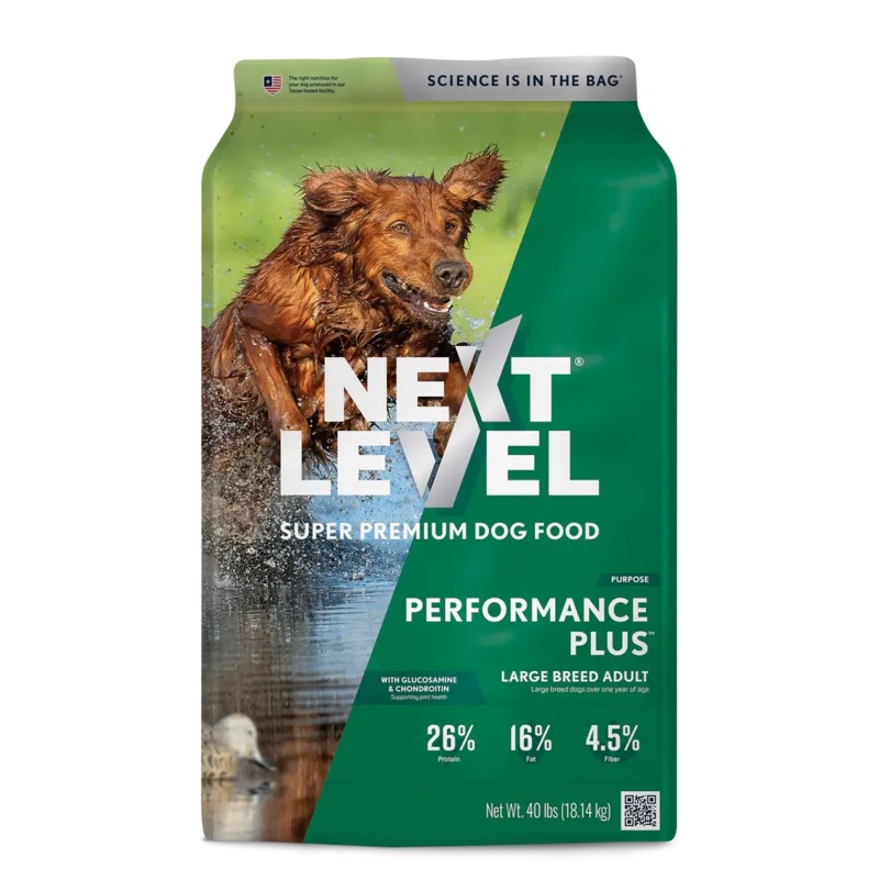 Next Level Performance Plus Large Breed Adult Dry Dog Food 40 lb